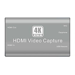 Vivolink Carte d'acquisition vidéo HDMI 4K 60Hz USB 3.0