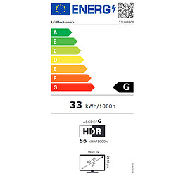 LG 32" LED - 32UN880P-B pas cher