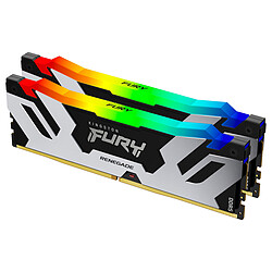 Kingston FURY Renegade RGB 32 Go (2 x 16 Go) DDR5 6000 MHz CL32 Kit Dual Channel 2 barrettes de RAM DDR5 PC5-48000 - KF560C32RSAK2-32