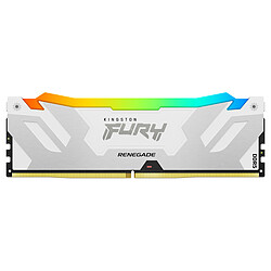 Avis Kingston FURY Renegade RGB 32 Go (2 x 16 Go) DDR5 7200 MHz CL38 - Blanc