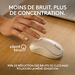 Avis Logitech M240 Silent (Blanc Cassé)