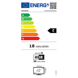 ViewSonic 23.8" LED - OMNI VX2428J pas cher