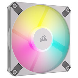 Corsair AF120 RGB SLIM Blanc Ventilateur de boîtier 120 mm slim ARGB