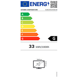 iiyama 31.5" LED - ProLite XUB3293UHSN-B5 pas cher