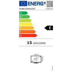 iiyama 19" LED - ProLite B1980D-B5 pas cher