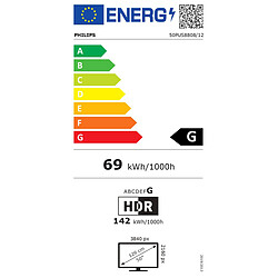 Philips The One 50PUS8808/12 pas cher