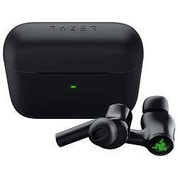 Razer Hammerhead HyperSpeed (Xbox) Écouteurs intra-auriculaires - RF 2.4 GHz/Bluetooth 5.2 - réduction de bruit active - deux microphones - rétroéclairage RGB Chroma - autonomie 30h - boîtier charge/transport