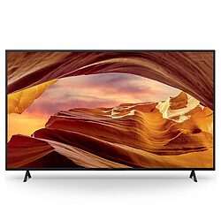 Sony KD-55X75WL Téléviseur LED 4K 55" (139 cm) - 50/60 Hz - HDR Dolby Vision - Google TV - Wi-Fi/Bluetooth/AirPlay 2 - Google Assistant - 2x HDMI 2.1 - Son 2.0 20W Dolby Atmos