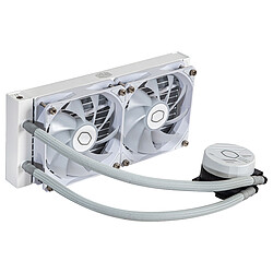 Cooler Master Ltd Cooler Master MasterLiquid 240L Core ARGB White Edition pas cher