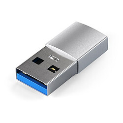 SATECHI Adaptateur USB 3.0 USB-A Mâle vers USB-C - Argent