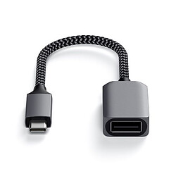 SATECHI Adaptateur USB-C 3.0 vers USB-A 3.0 - M/F - Gris