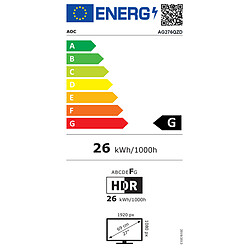 AOC 27" LED - AGON PRO AG276QZD pas cher