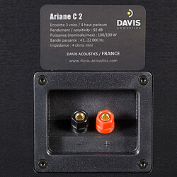 Avis Davis Acoustics Ariane C2 Noir