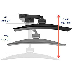 Avis Ergotron Bras HXHD pour écran ultra-larges et incurvés - Noir