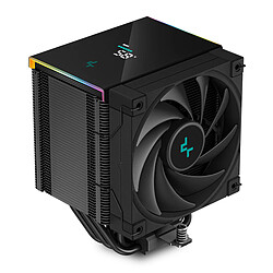 DeepCool AK500 DIGITAL (Noir) Ventilateur de processeur pour socket Intel et AMD avec écran numérique et bandes LED ARGB