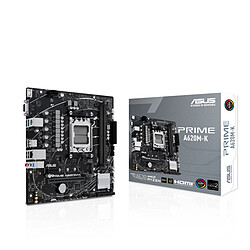 ASUS PRIME A620M-K Carte mère Micro ATX Socket AM5 AMD A620 - 2x DDR5 - M.2 PCIe 4.0 - USB 3.0 - PCI-Express 4.0 16x