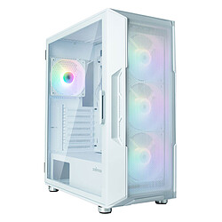 Zalman i3 Neo White Boîtier Moyen Tour blanc avec fenêtre en verre trempé et ventilateurs RGB