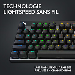 Avis Logitech G Pro X TKL Lightspeed (Noir)