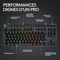 Logitech G Pro X TKL Lightspeed (Noir) pas cher