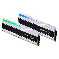 G.Skill Trident Z5 Neo RGB Series 32 Go (2x 16 Go) DDR5 6400 MHz CL32 - Blanc