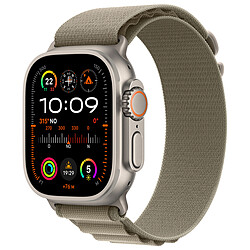 Apple Watch Ultra 2 GPS + Cellular Titanium Case Olive Alpine Loop 49 mm - S