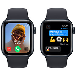 Acheter Apple Watch SE GPS (2023) Midnight Aluminium Bracelet Sport Band Midnight 40 mm - M/L