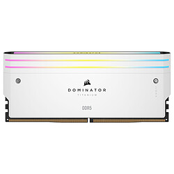 Acheter Corsair Dominator Titanium DDR5 RGB 64 Go (4 x 16 Go) 6000 MHz CL36 - White