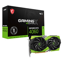 MSI GeForce RTX 4060 GAMING X NV EDITION 8G Carte graphique Rue du Commerce