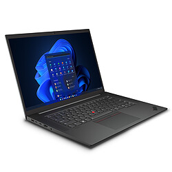 Lenovo ThinkPad P1 Gen 6 (21FV000UFR) Intel Core i7-13700H 16 Go SSD 512 Go 16" LED NVIDIA RTX A1000 6 Go Wi-Fi 6E/Bluetooth Webcam Windows 11 Professionnel