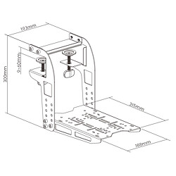 OPLITE Race & Flight Desk Mount pas cher