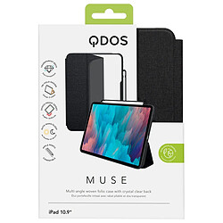 QDOS Etui Folio Muse pour iPad Air 10.9" - Transparent Gris pas cher