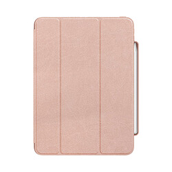 Avis QDOS Etui Folio Muse pour iPad Pro 11" 2022 (4th gen) / iPad Air 10.9" 2022 (5th gen) - Transparent Rose