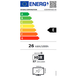 iiyama 34" LED - GCB3480WQSU-B1 pas cher