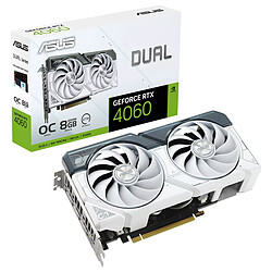 ASUS Dual GeForce RTX 4060 White OC Edition 8GB