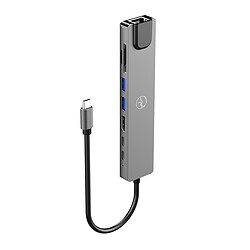 Mobility Lab Hub Adapter USB-C 8-en-1 avec Power Delivery 100W