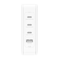 Avis Belkin Belkin Chargeur Secteur 140W avec 4 sorties (3 x USB-C et 1 USB-A) - Blanc