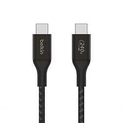 Belkin Câble USB-C vers USB-C 240W - renforcé (noir) - 1 m