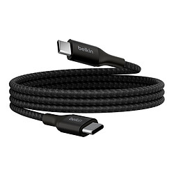 Belkin Câble USB-C vers USB-C 240W - renforcé (noir) - 1 m pas cher