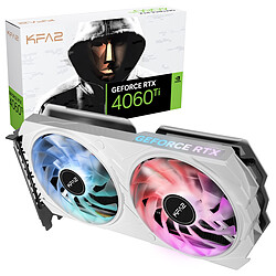 KFA2 GeForce RTX 4060 Ti 8GB EX White (1-Click OC)