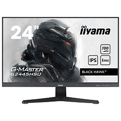 iiyama 24" LED G2445HSU-B1 Ecran PC Gamer - 1920x1080 - Dalle VA - 1 ms - 100 Hz - HDMI/DisplayPort