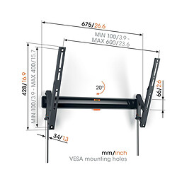 Vogel's Comfort TVM 3615 pas cher