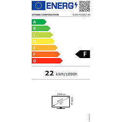 iiyama 27" LED - ProLite XUB2792QSU-B6 pas cher