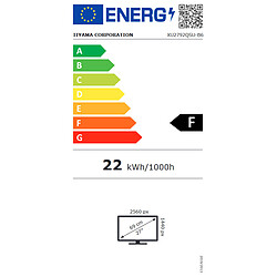 iiyama 27" LED - ProLite XU2792QSU-B6 pas cher