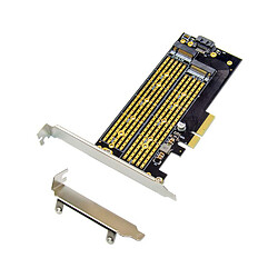 MicroConnect PCIe x4 M.2 Key NMVe SSD Adapter