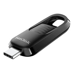 Sandisk Ultra Slider USB Type-C 256 Go Clé USB 3.0 256 Go pour PC portable/tablette/smartphone