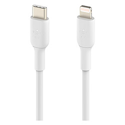 Belkin Boost Charge USB-C vers Lightning (Blanc) - 2 m