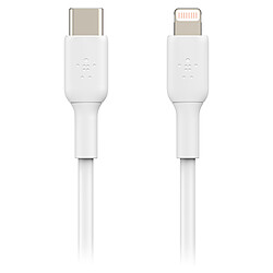 Belkin Boost Charge USB-C vers Lightning (Blanc) - 2 m