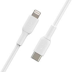 Avis Belkin Boost Charge USB-C vers Lightning (Blanc) - 2 m