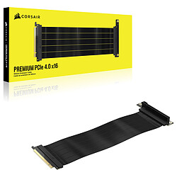 Avis Corsair Premium PCIe 4.0 x16 câble d'extension - 300 mm