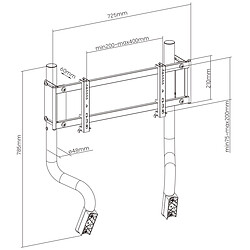 OPLITE Single Monitor Stand GTR Elite pas cher